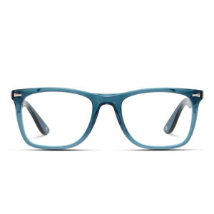 MUSE 35-000228 BLUE EYEGLASSES FRAMES 53-20-145 RX READY AUTHENTIC